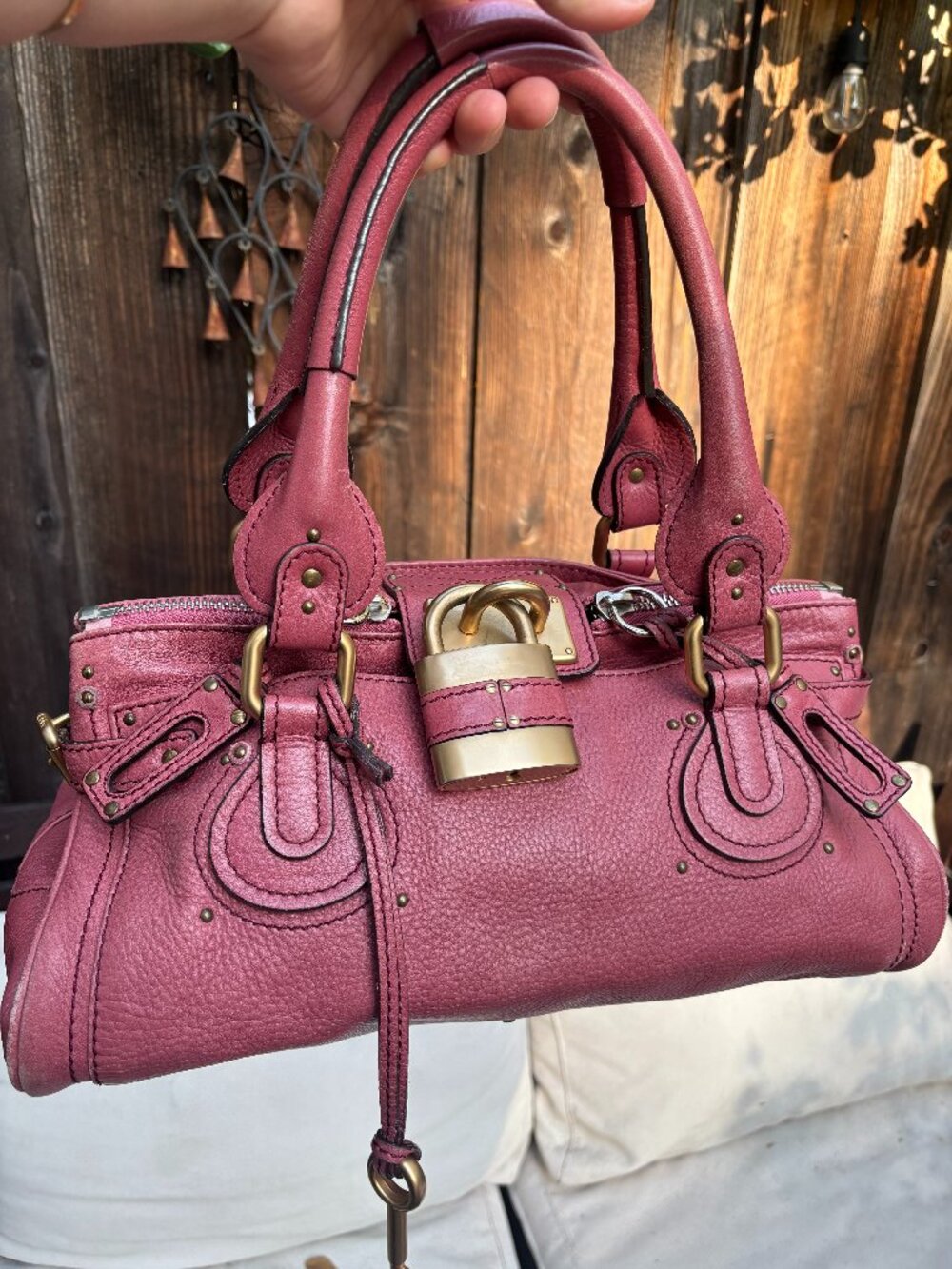 Chloe Paddington Hand Bag Authentic